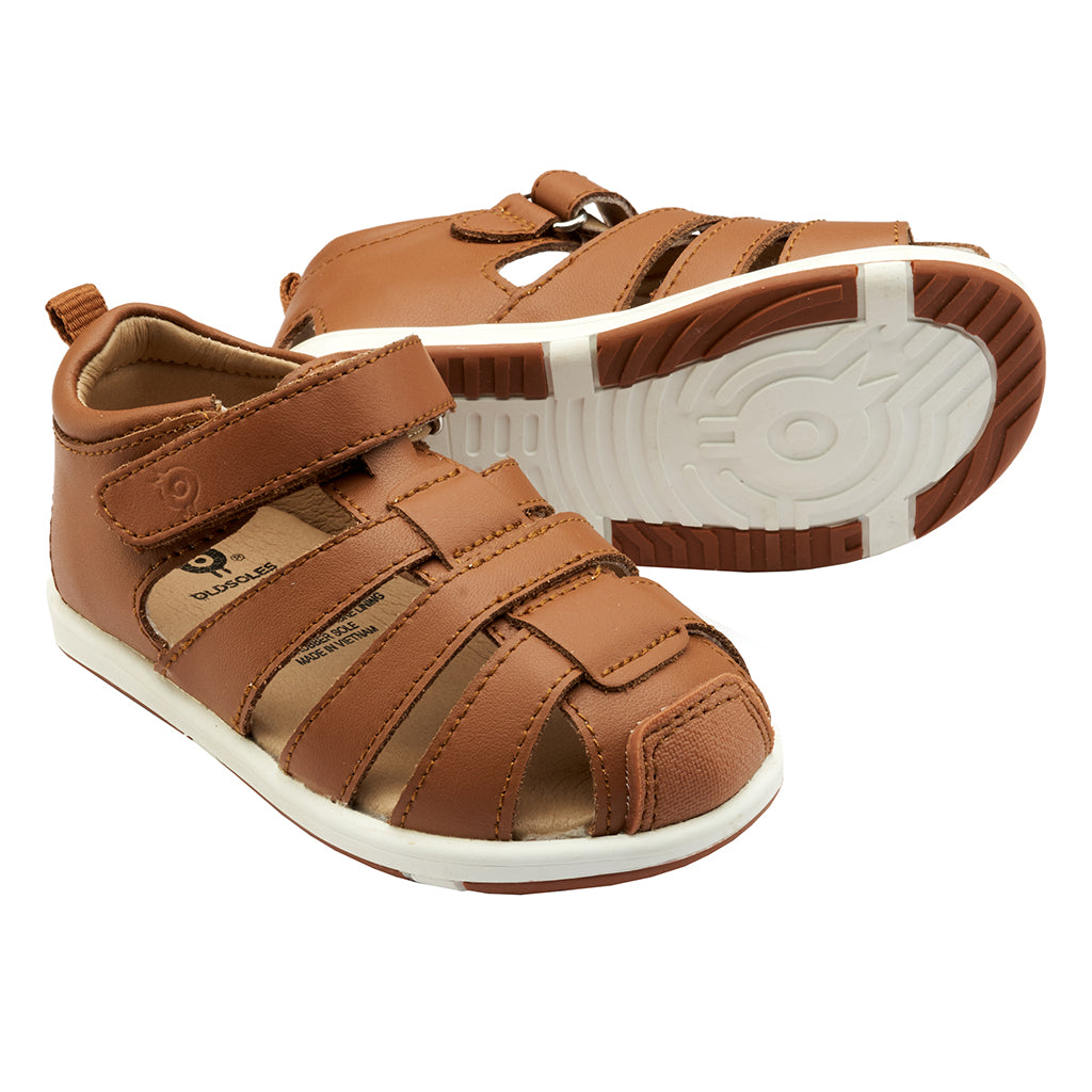 Old Soles Baby And Child Surf Sandals Tan Brown