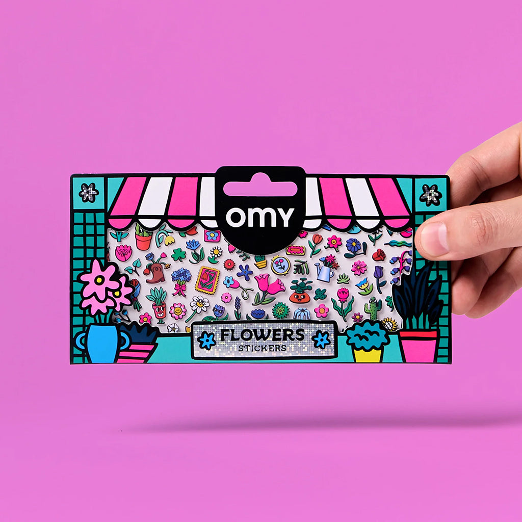 Omy Boutique Fabulous Stickers Flower Shop