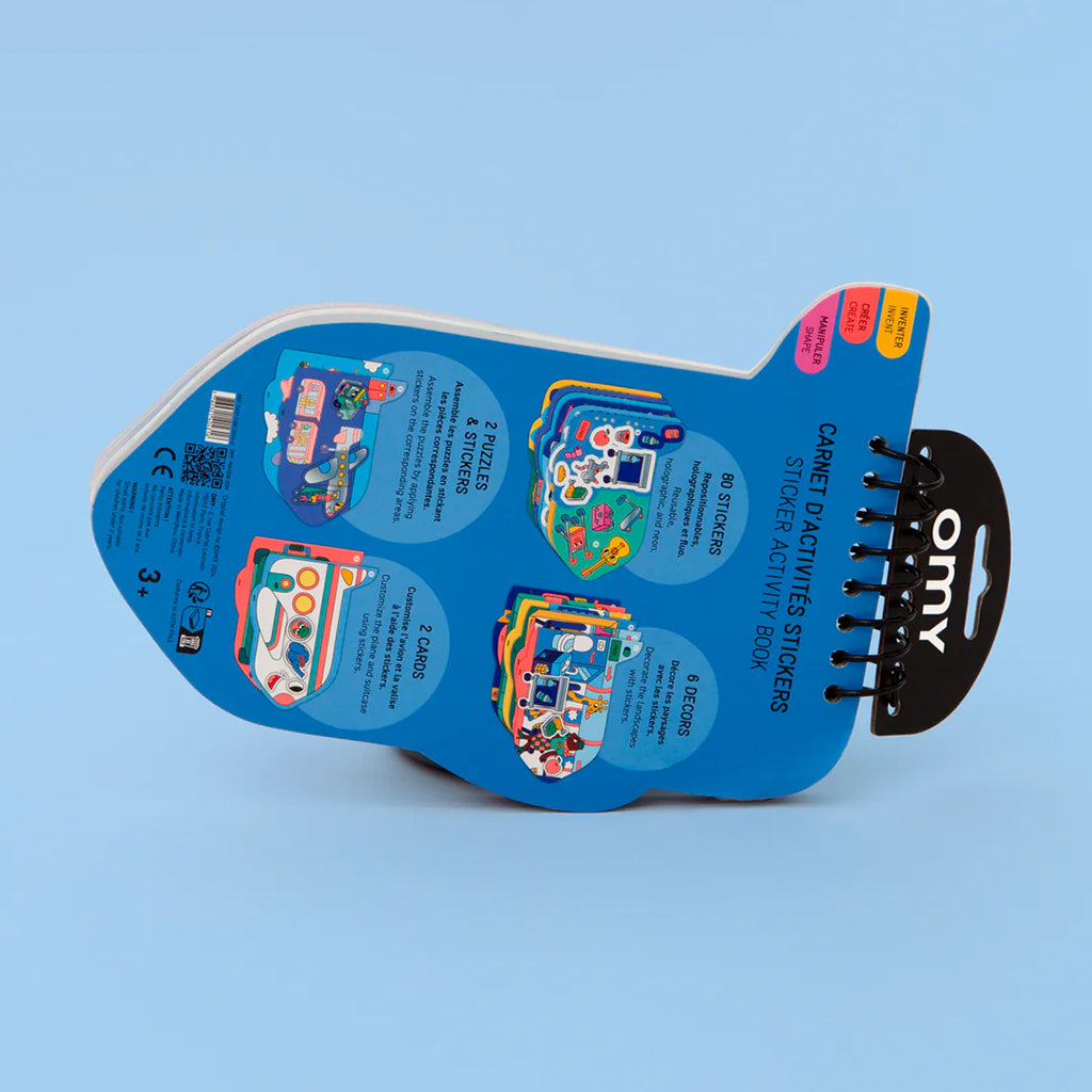 Omy Sticker Activity Book Vroom