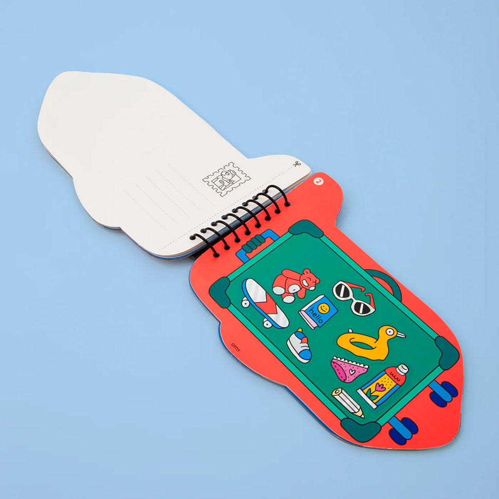 Omy Sticker Activity Book Vroom