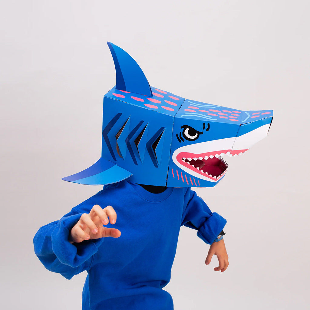 Omy 3D Cardboard Mask Shark