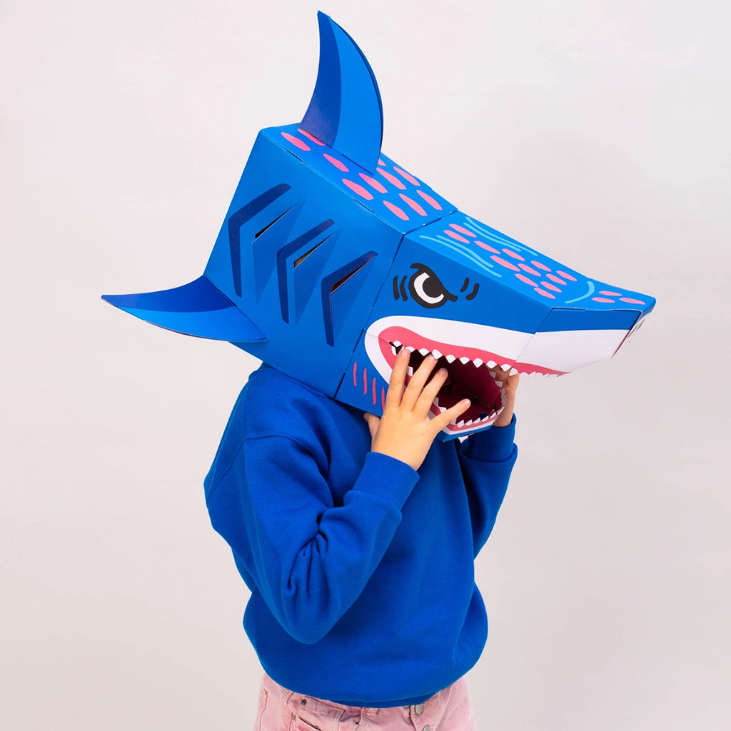 Omy 3D Cardboard Mask Shark