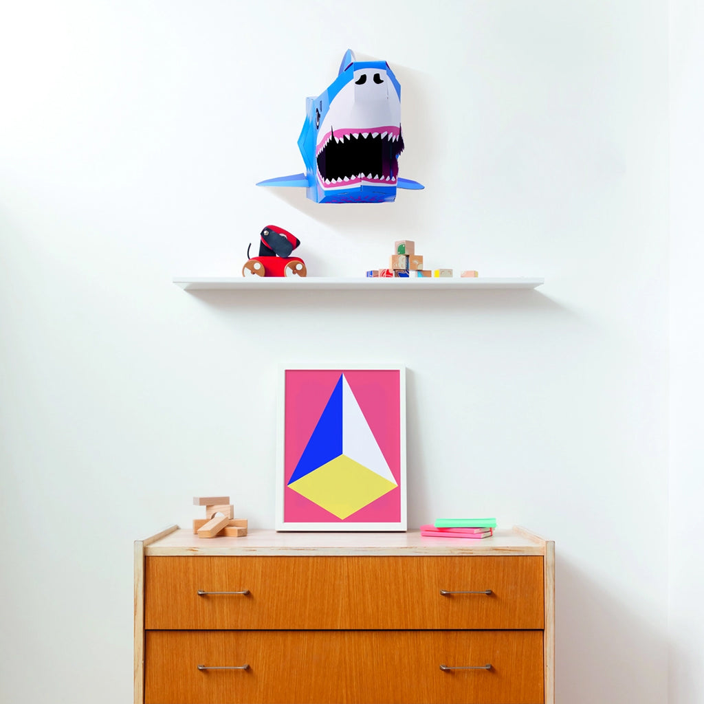 Omy 3D Cardboard Mask Shark