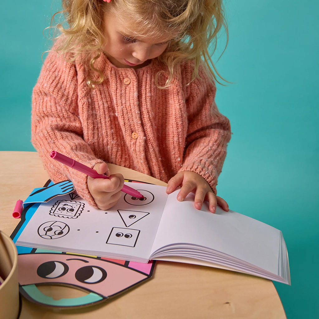 Omy Montessori Sticker Book Geometric Shapes