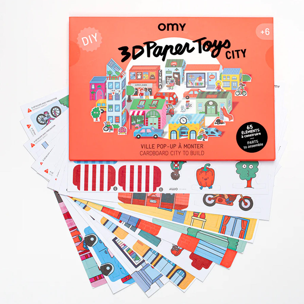 Omy 3D Paper Toys City