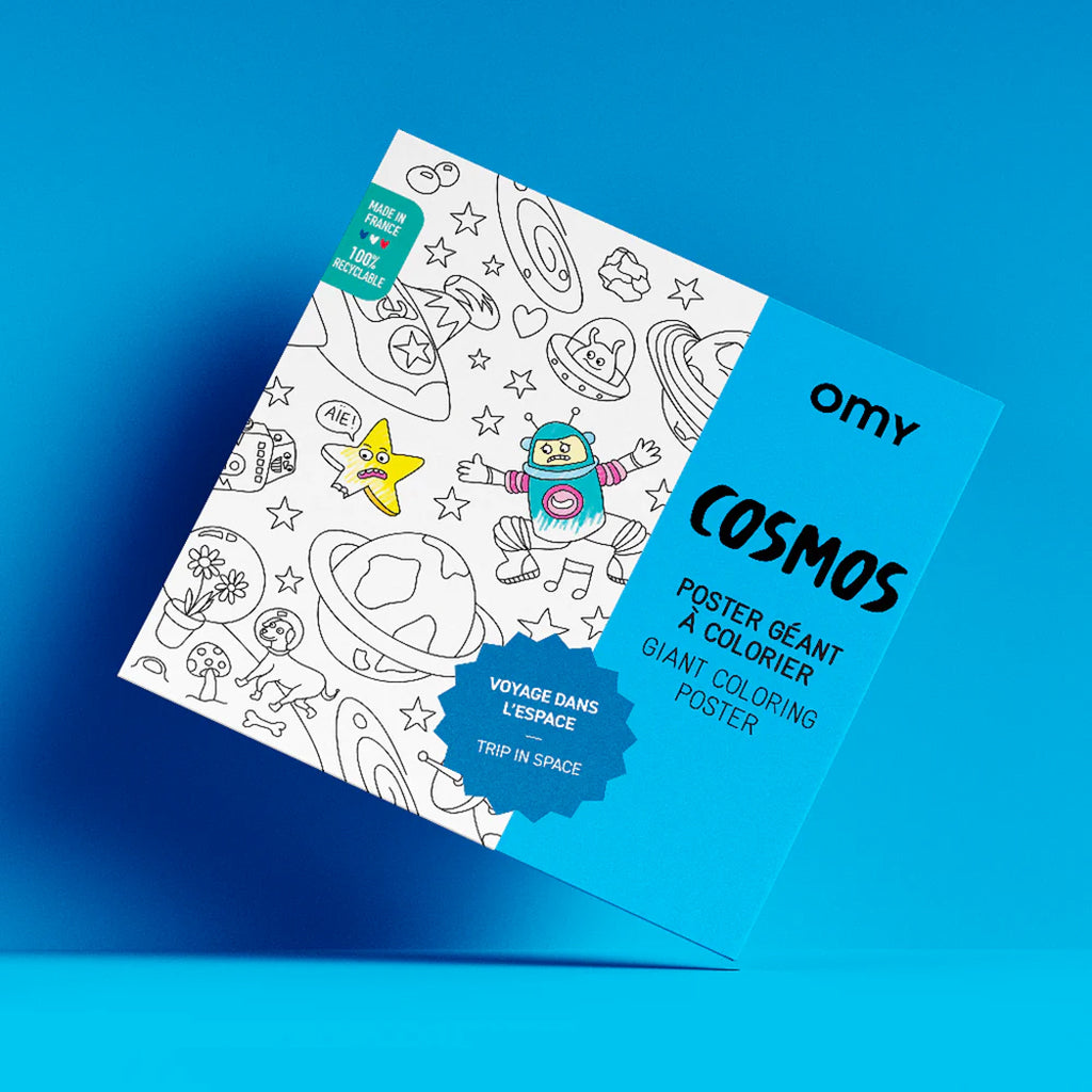 Omy Folded Colouring Poster Cosmos