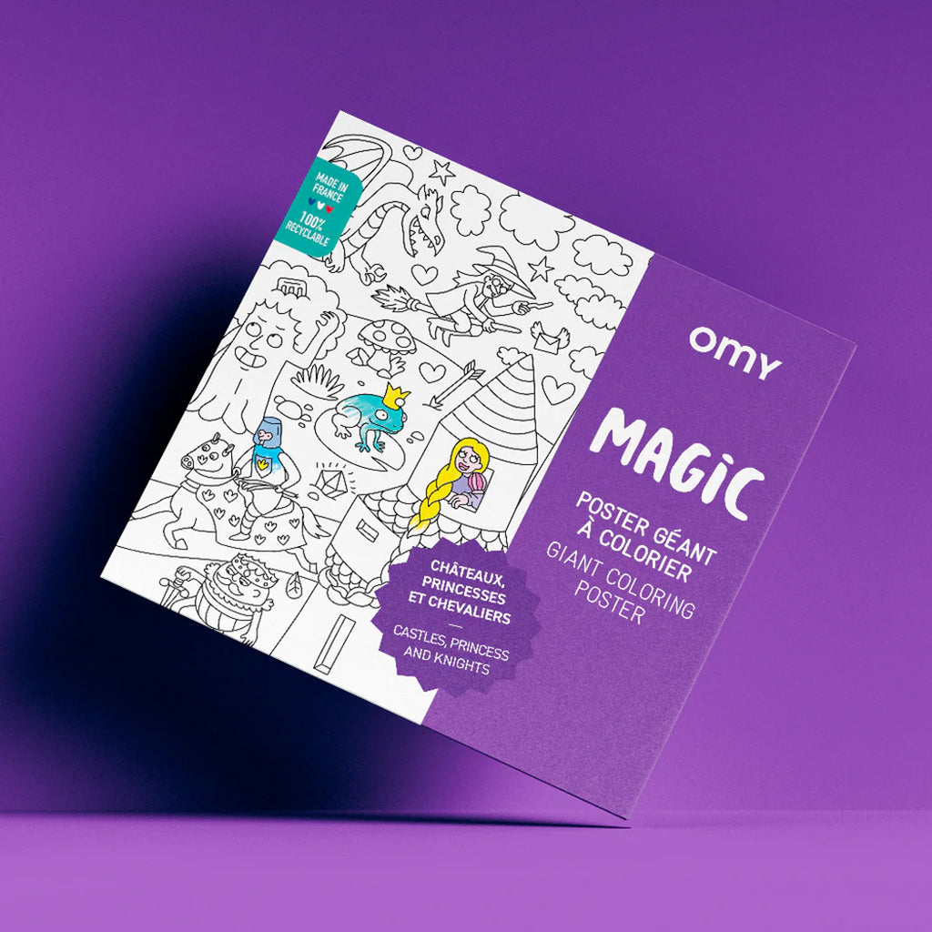 Omy Giant Colouring Poster Magic