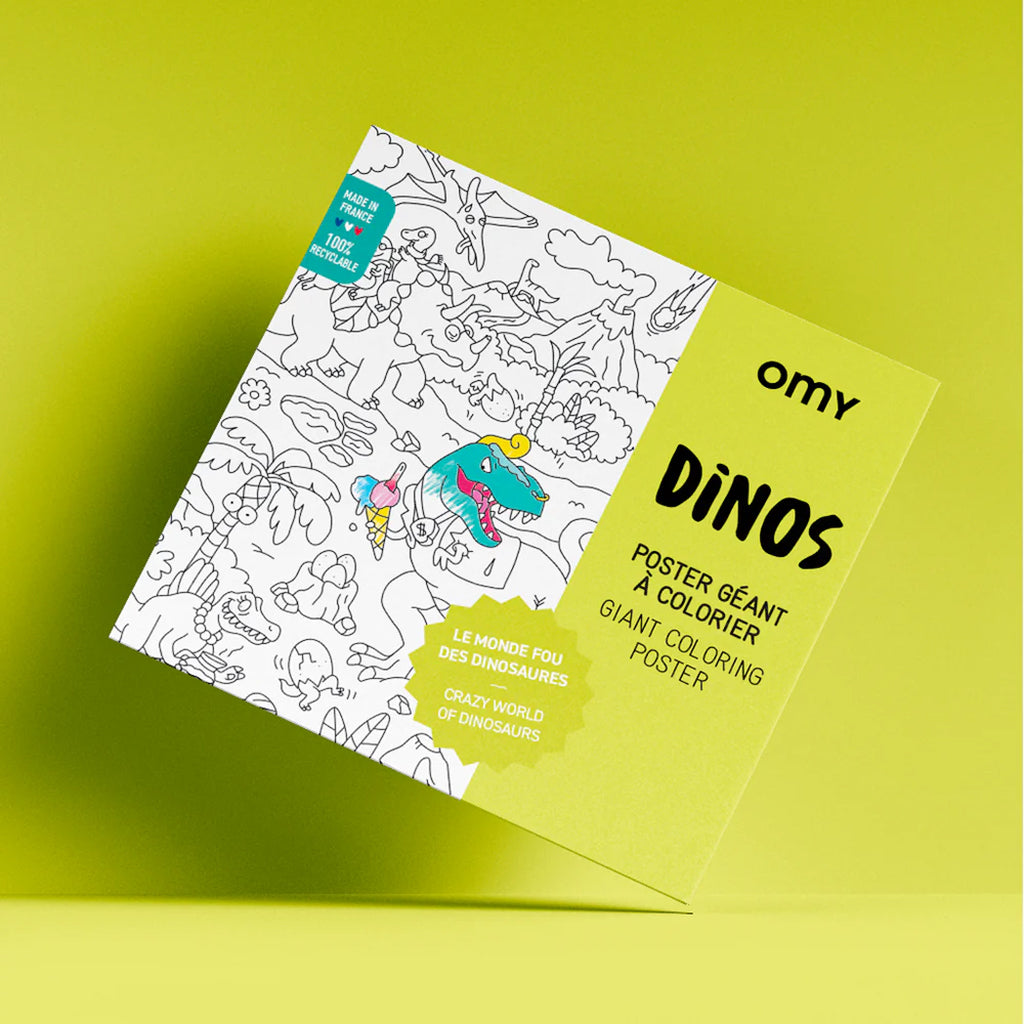 Omy Giant Colouring Poster Dinosaur