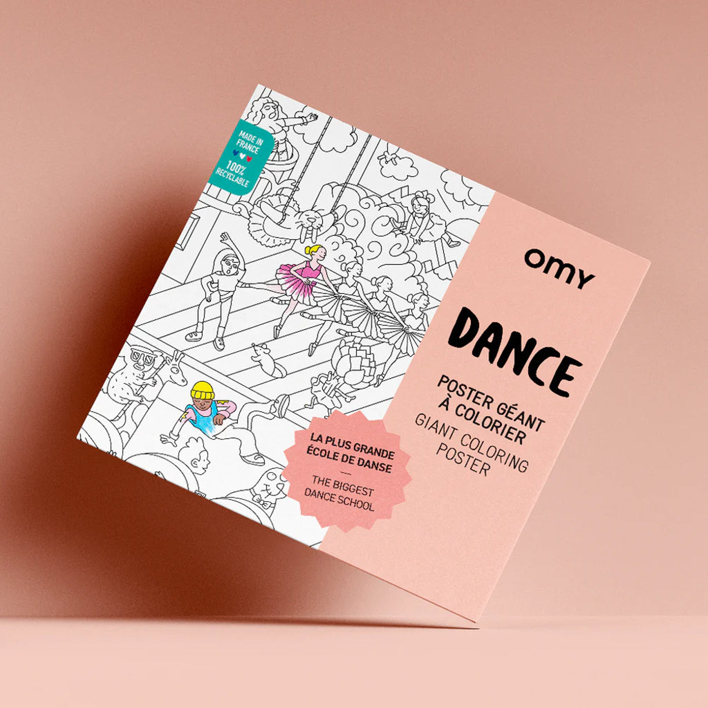 Omy Giant Colouring Poster Dance