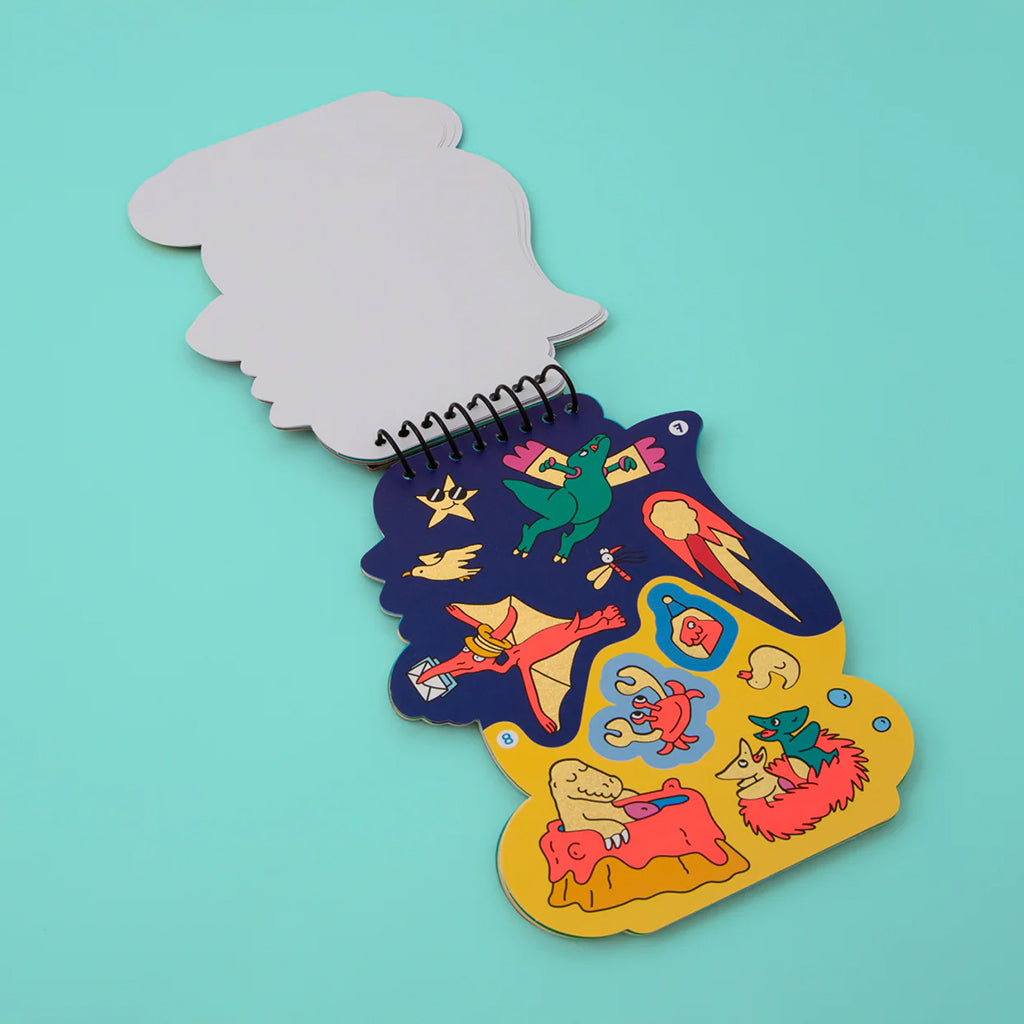 Omy Sticker Activity Book Dino