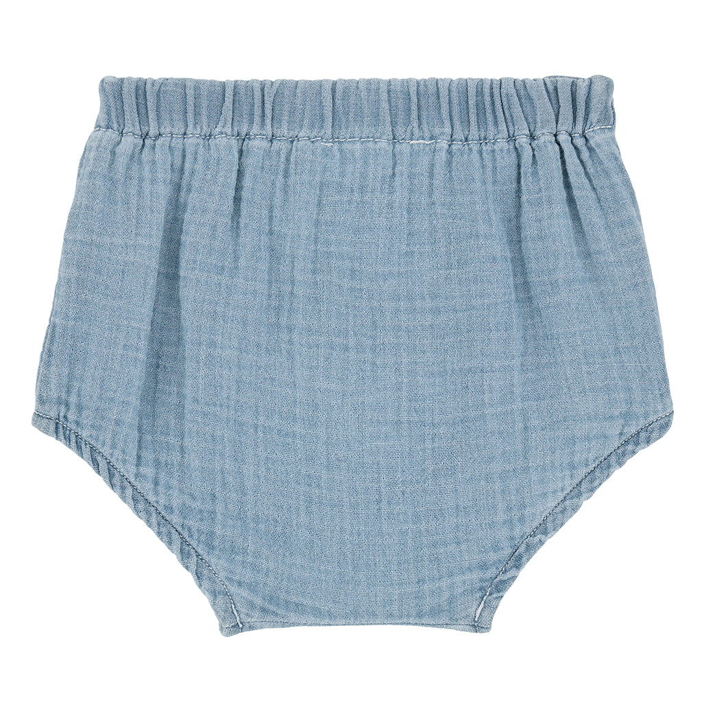 1+ In The Family Baby Allegra Bloomers Denim Blue
