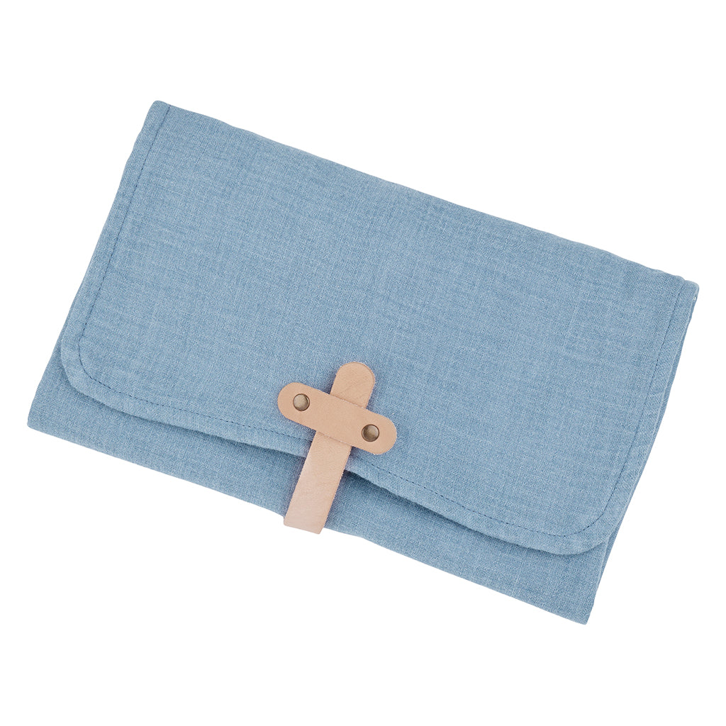 1+ In The Family Changing Mat Denim Blue