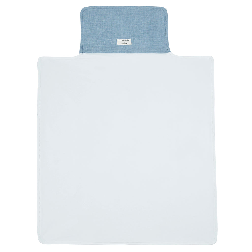 1+ In The Family Changing Mat Denim Blue