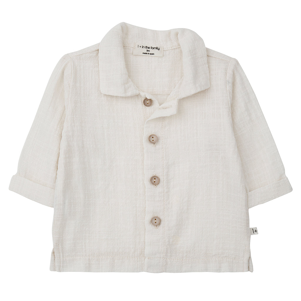 1+ In The Family Baby And Child Ernest Shirt Off White