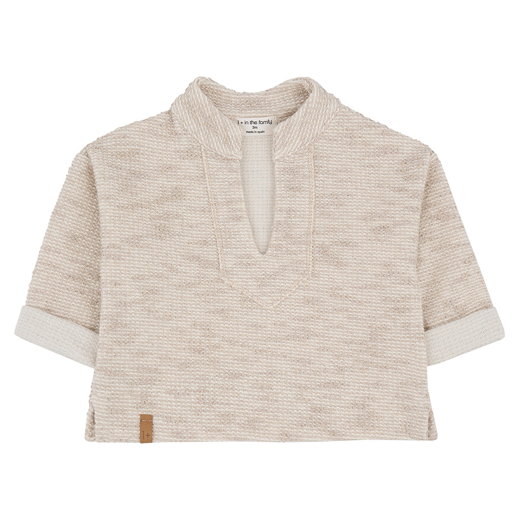 1+ In The Family Baby And Child Guille Sweater Beige