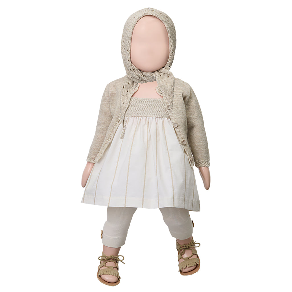 1+ In The Family Baby Lulu Bandana Beige