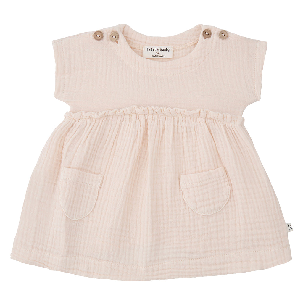 1+ In The Family Baby Marta Dress Light Pink