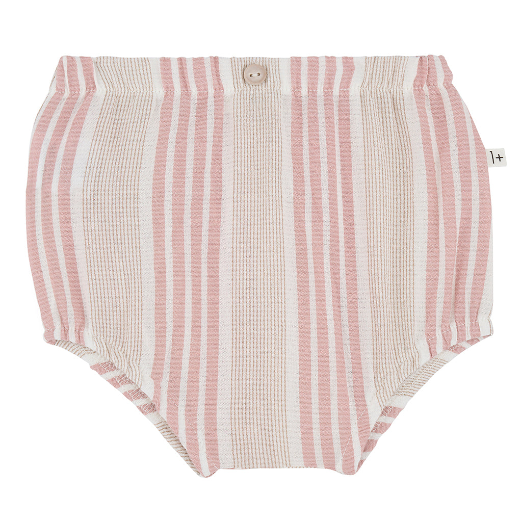 1+ In The Family Baby Nara Bloomers Tuscany Brown Stripes