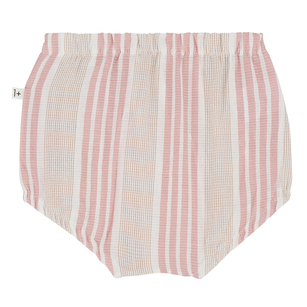 1+ In The Family Baby Nara Bloomers Tuscany Brown Stripes