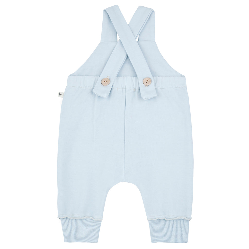 1+ In The Family Baby Nasi Overalls Misty Blue