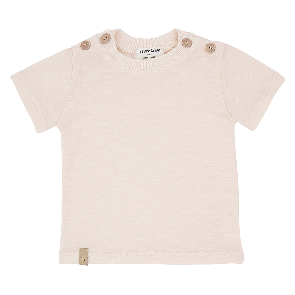 1+ In The Family Baby Simone T-shirt Light Pink
