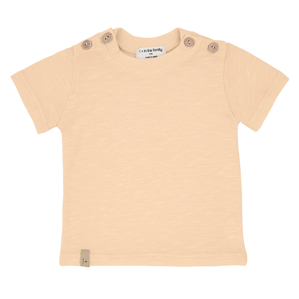 1+ In The Family Baby Simone T-shirt Peach Orange