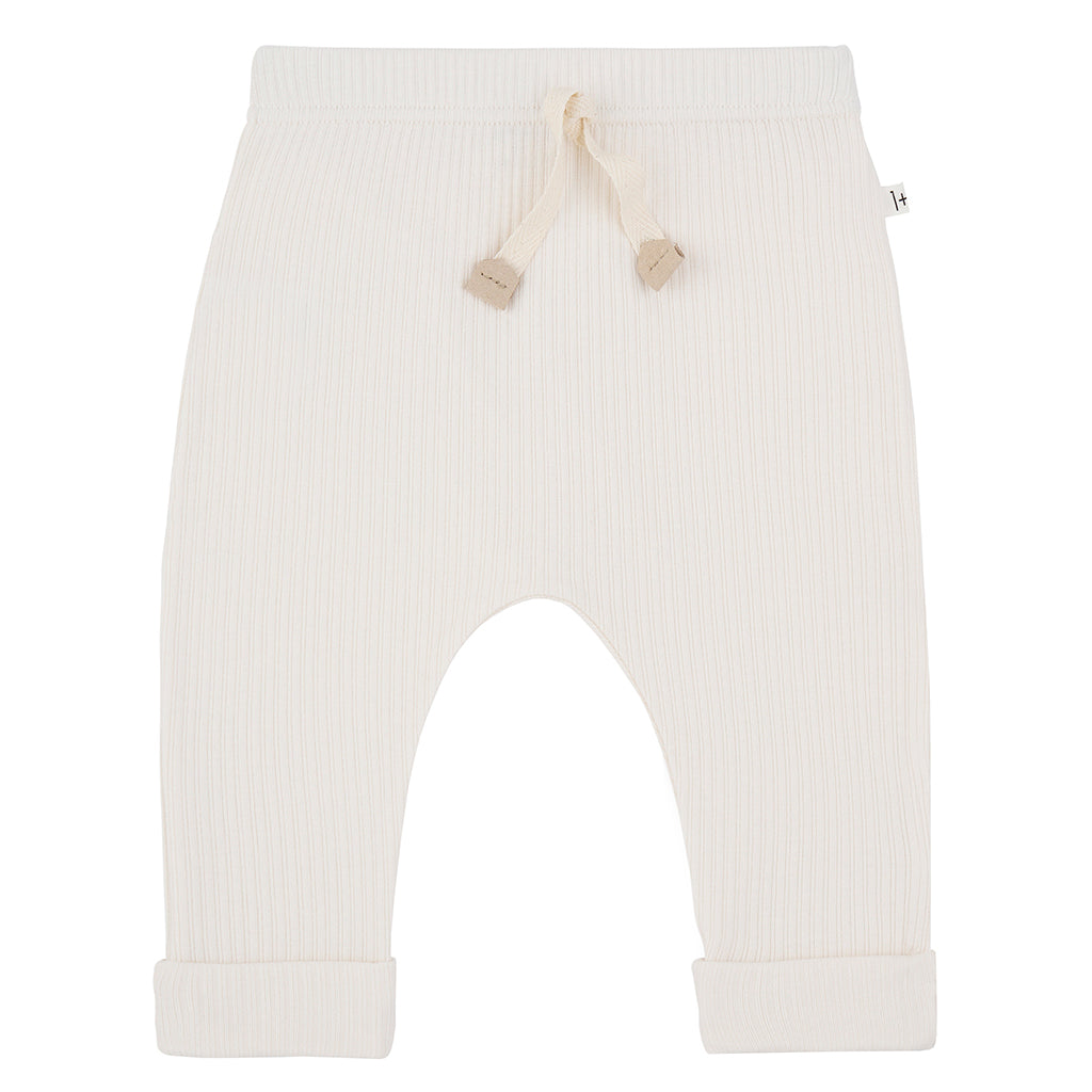 1+ In The Family Baby Vasco Pants Ecru Cream