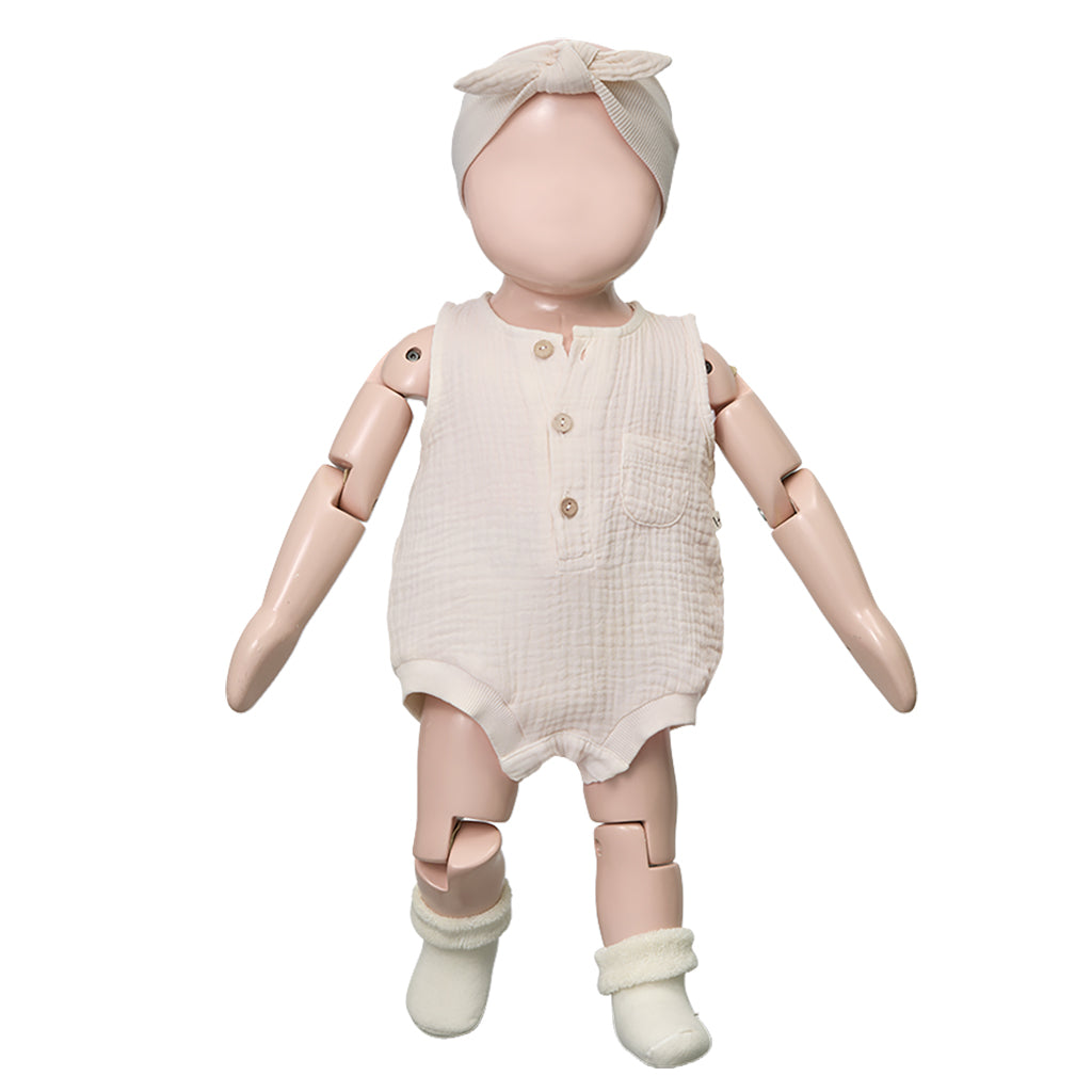 1+ In The Family Baby Yago Bodysuit Light Pink