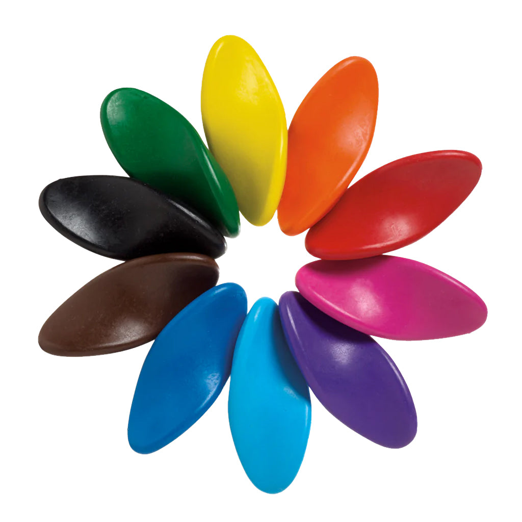 Ooly Left & Right Crayons Set of 10