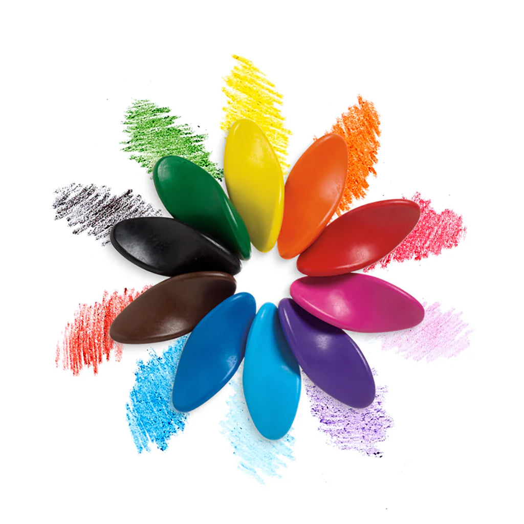 Ooly Left & Right Crayons Set of 10