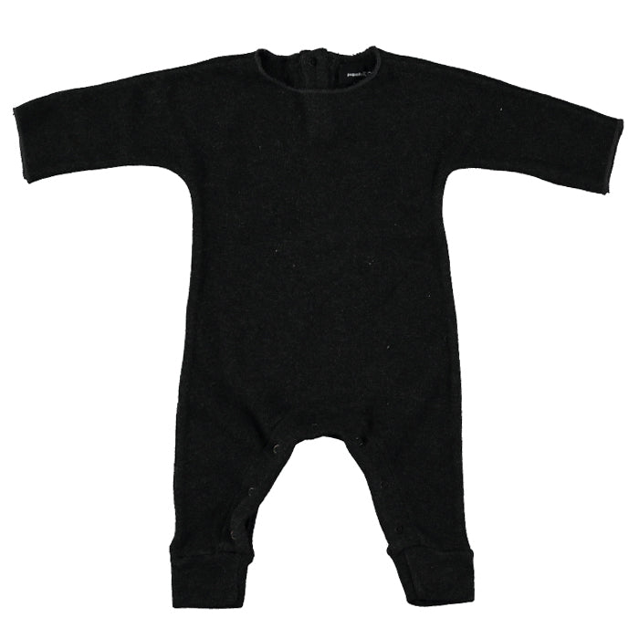 Pequeno Tocon Baby Soft Jumpsuit Coal Black