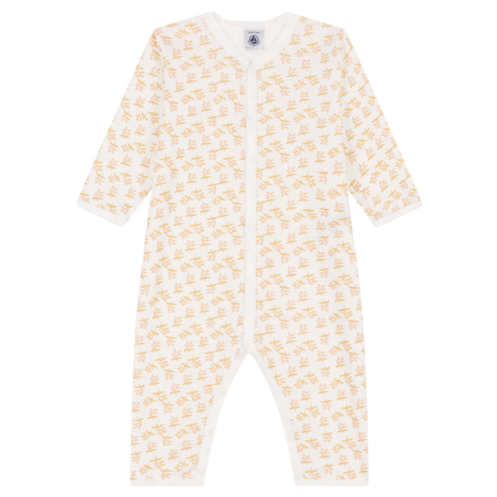 Petit Bateau Baby Lasso Pyjamas Cream Floral