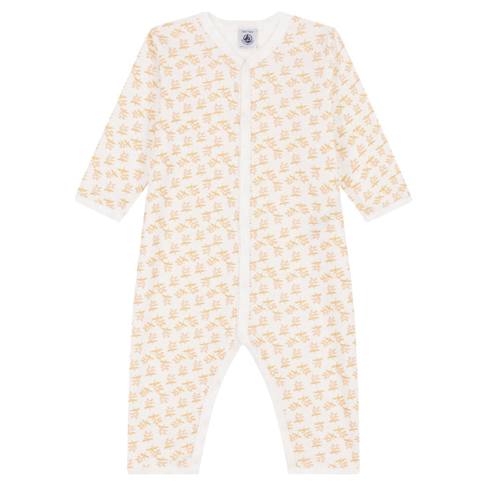 Petit Bateau Baby Lasso Pyjamas Cream Floral