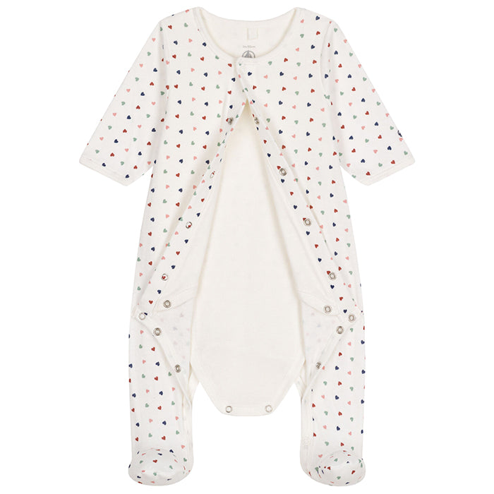 METSOLA - Squirrel pyjama set, cream