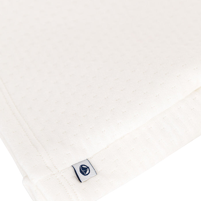 Petit Bateau Baby Padded Cardigan Marshmallow Cream