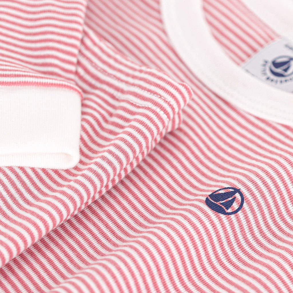 Petit Bateau Child Pyjamas Rosewood Pink Stripes