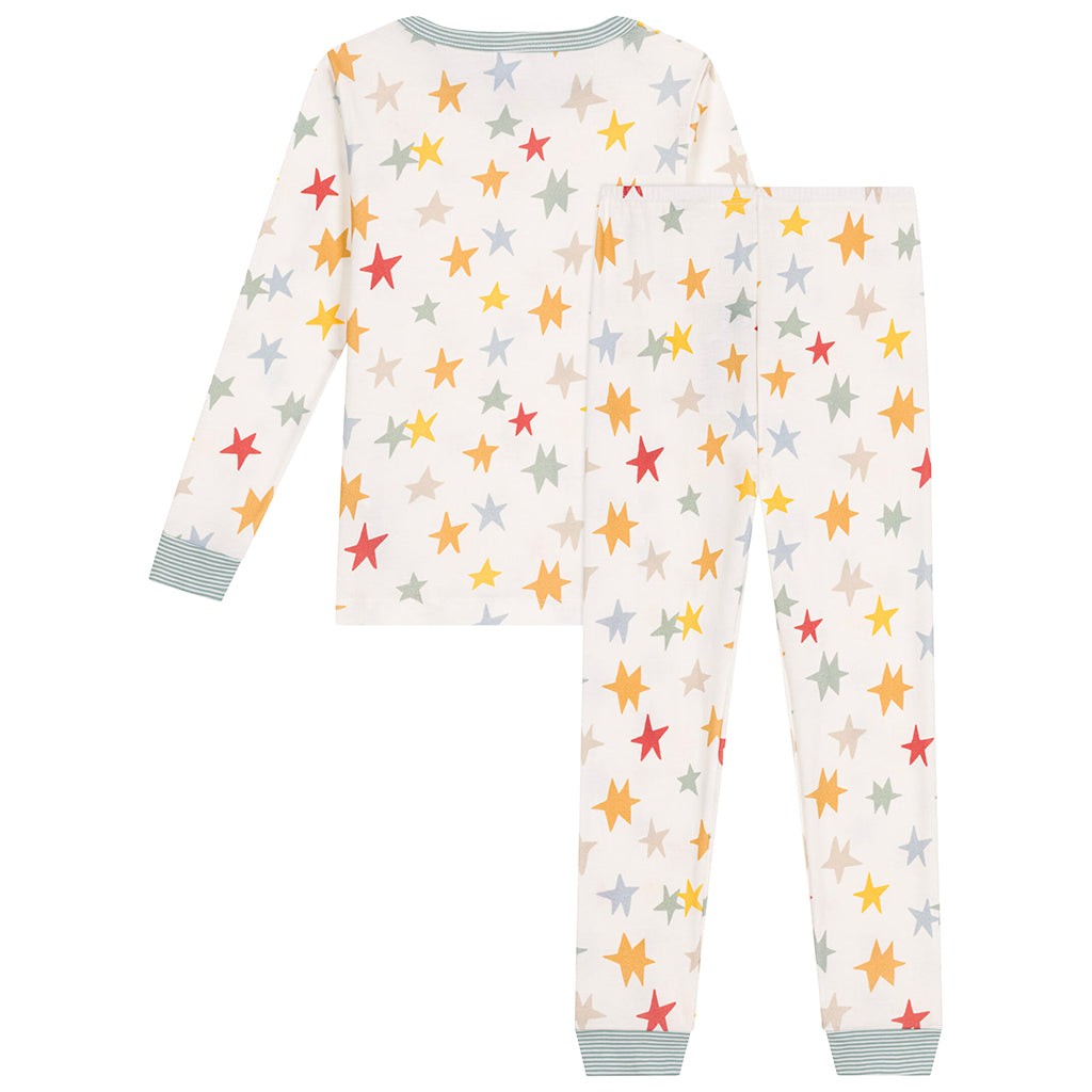 Petit Bateau Child Pyjamas Stars Print Multicolour