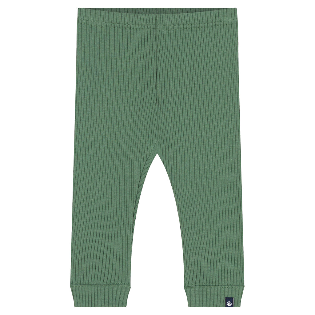 Petit Bateau Baby Leggings Palm Green