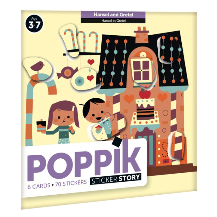 Poppik Sticker Stories Hansel And Gretel