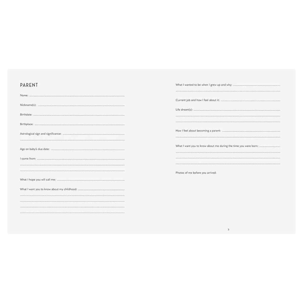 Paige Tate & Co My Baby's Book