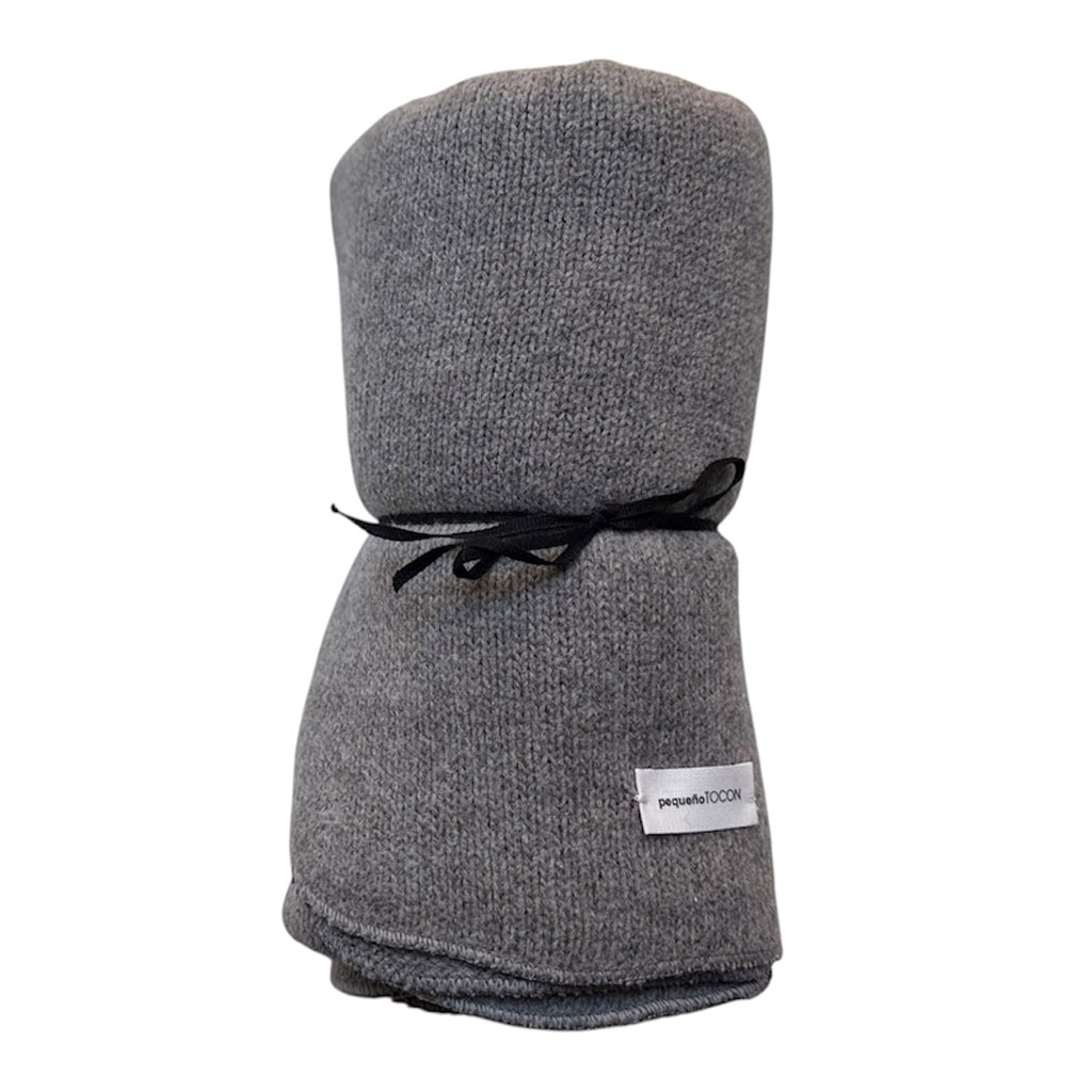 Pequeno Tocon Baby Tender Blanket Grey