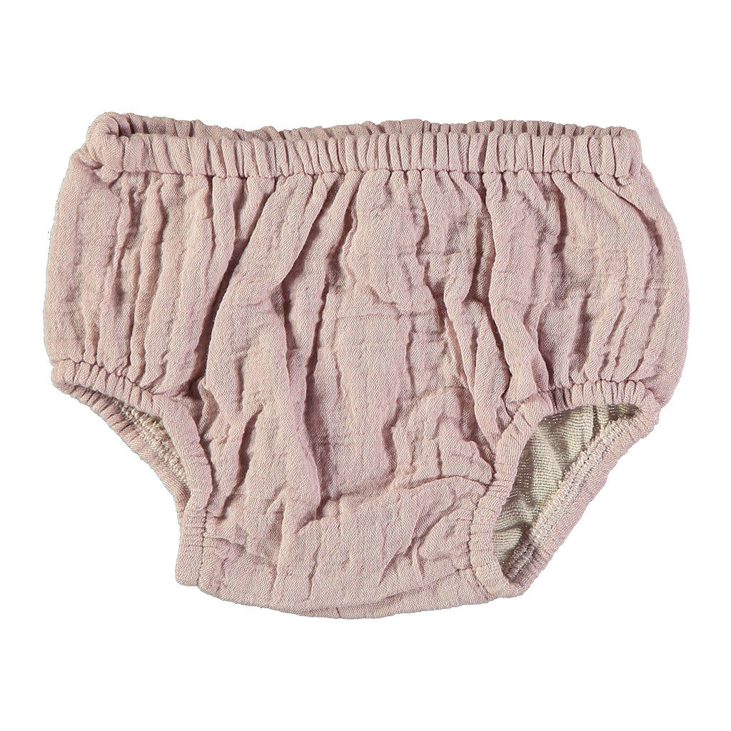 Pequeno Tocon Baby Muselina Two Piece Set Pink Melange