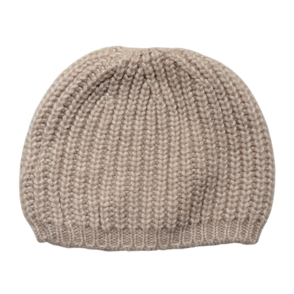 Pequeno Tocon Baby Whool Hat Tostado Beige