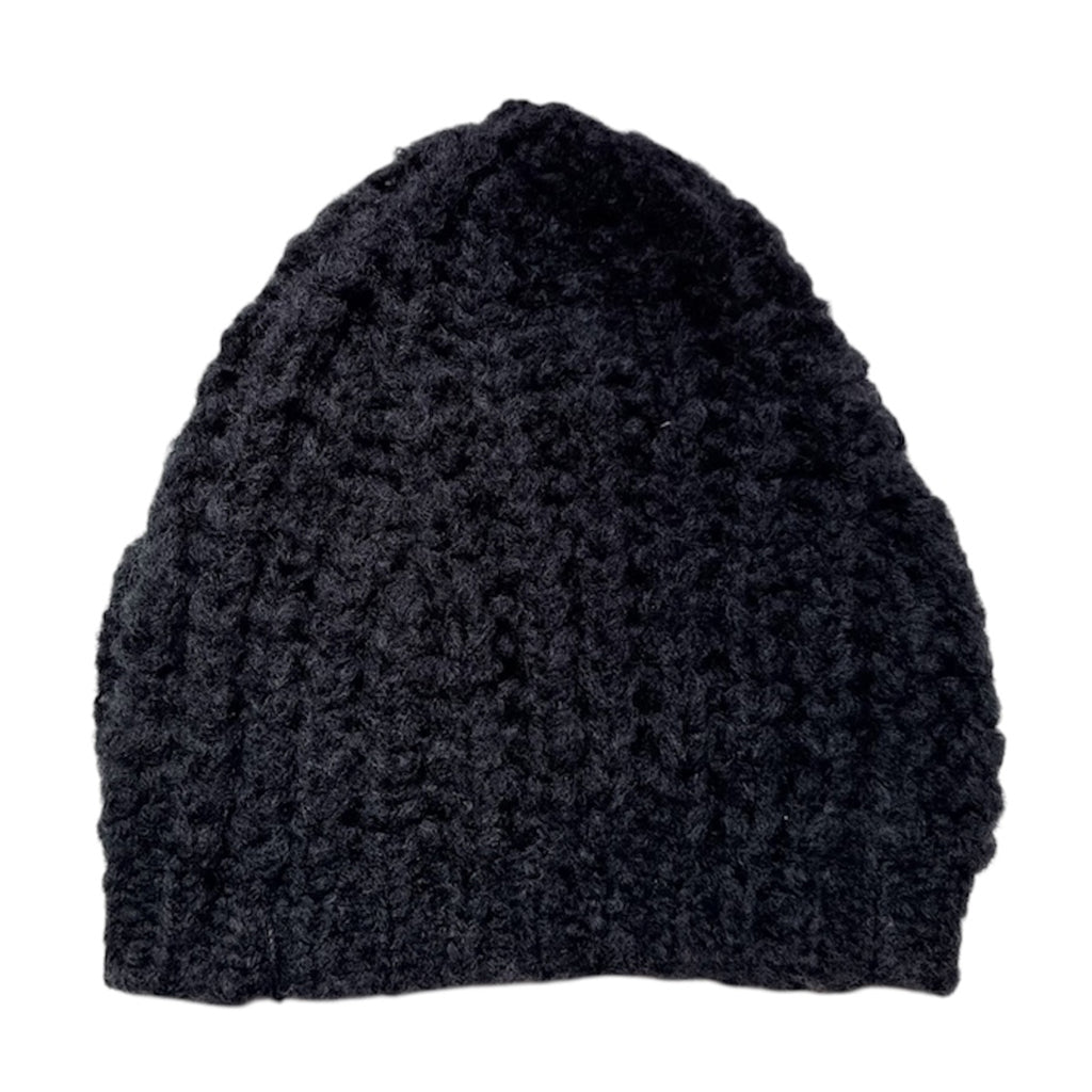 Pequeno Tocon Baby Rap Hat Coal Black