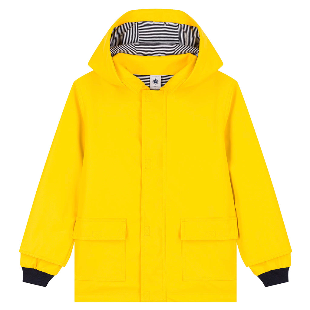 Petit Bateau Child Iconic Raincoat Yellow