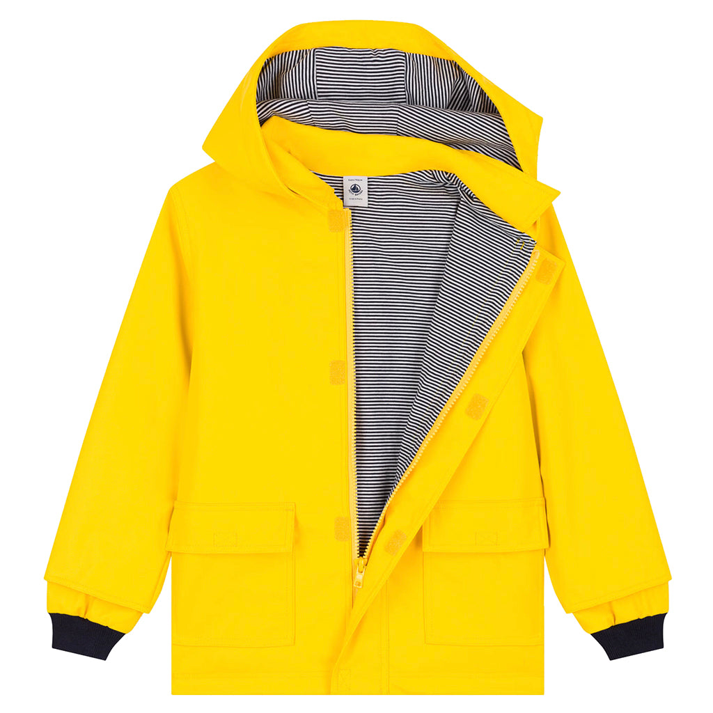 Petit Bateau Child Iconic Raincoat Yellow