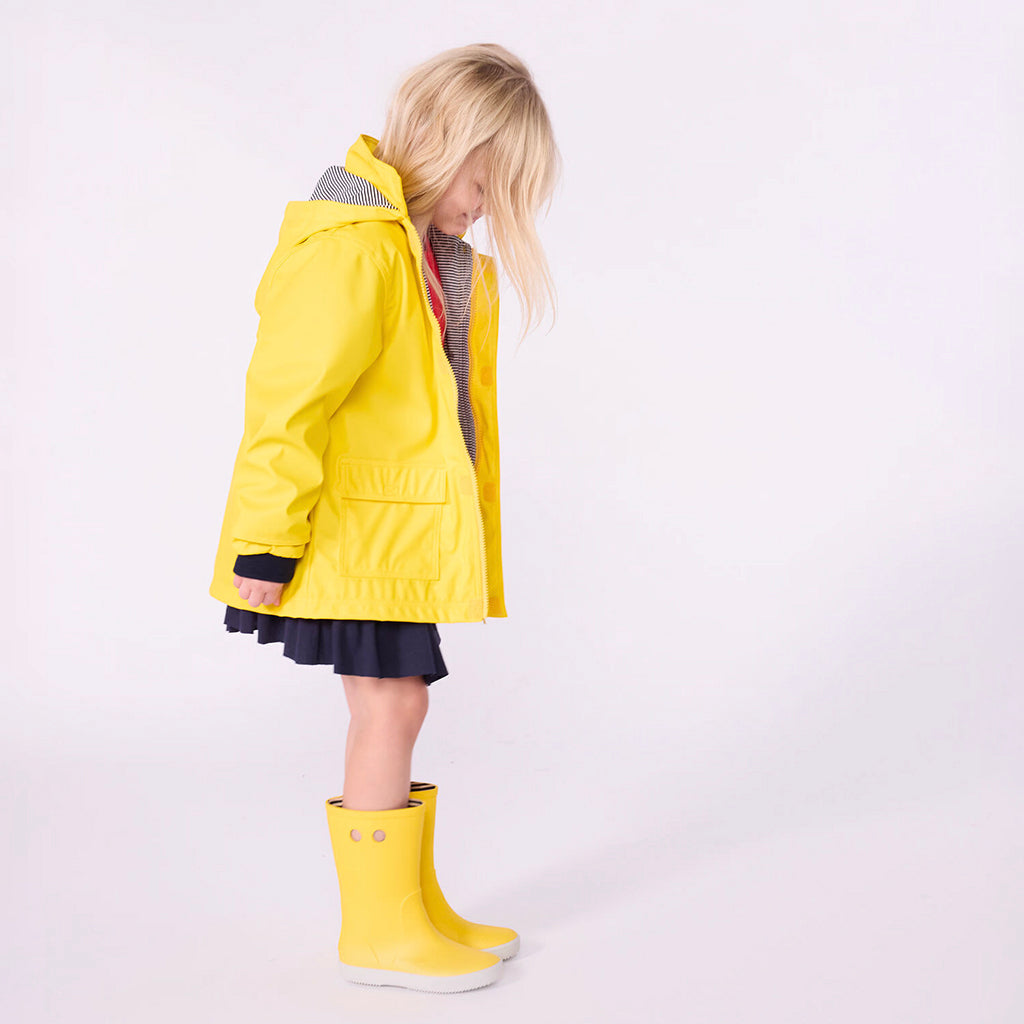Petit Bateau Child Iconic Raincoat Yellow