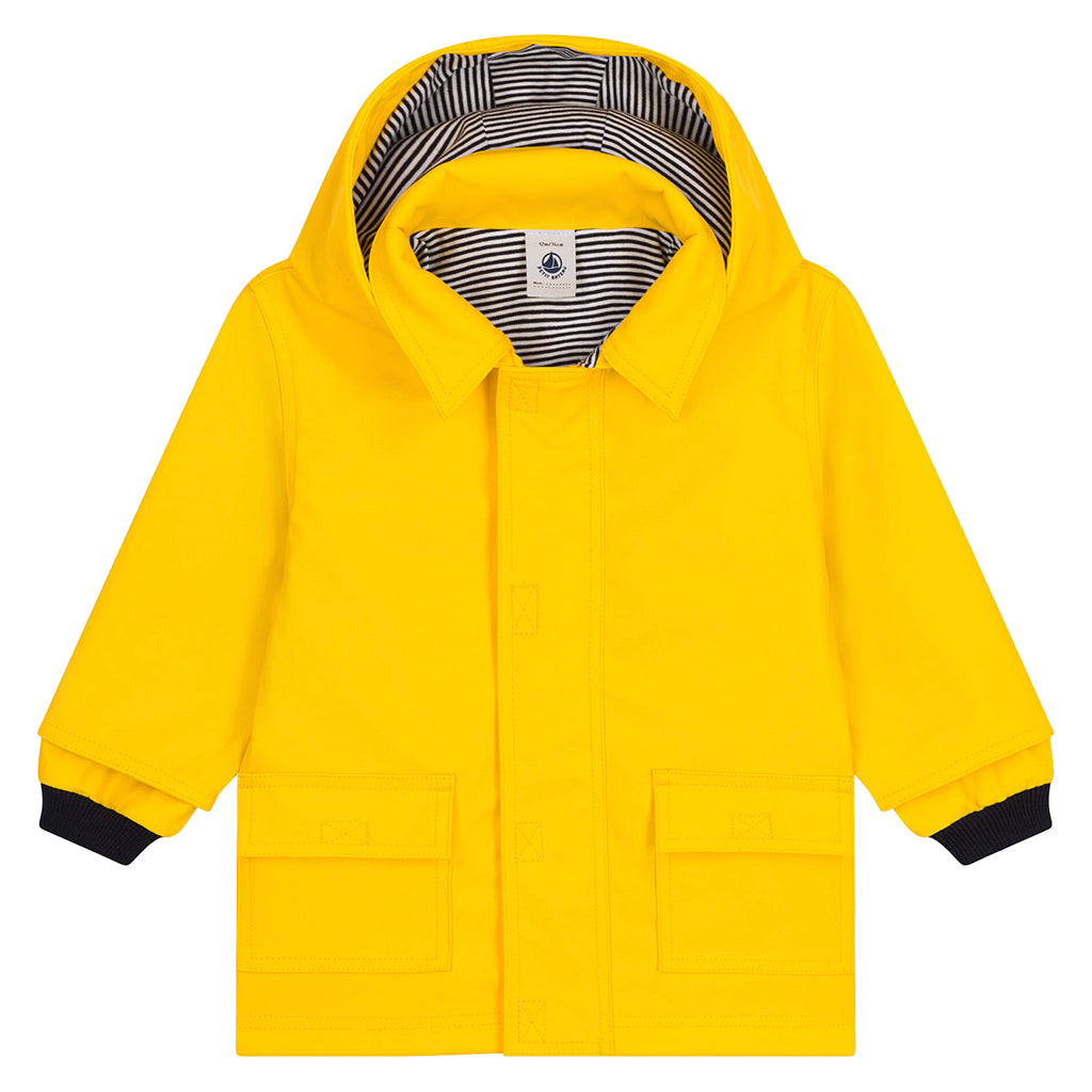 Petit Bateau Baby Iconic Raincoat Yellow