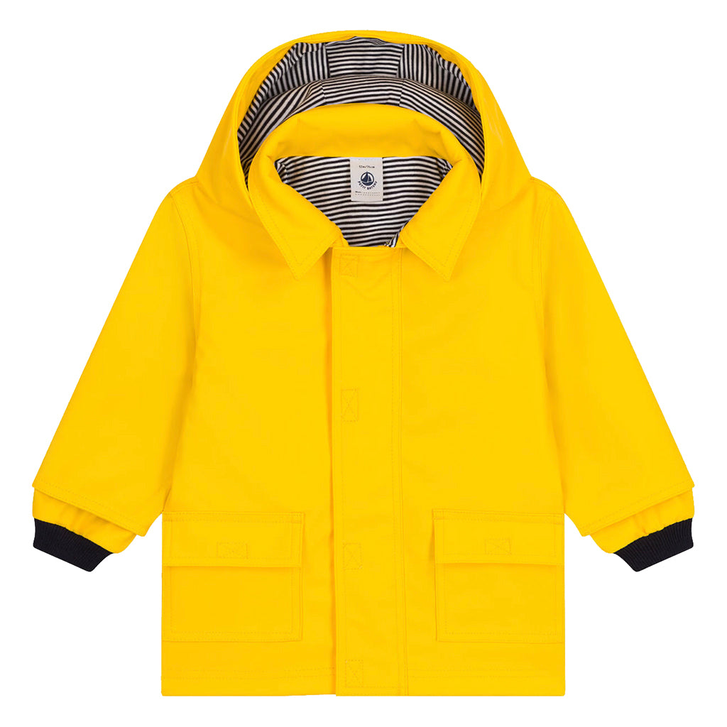 Petit Bateau Baby Iconic Raincoat Yellow