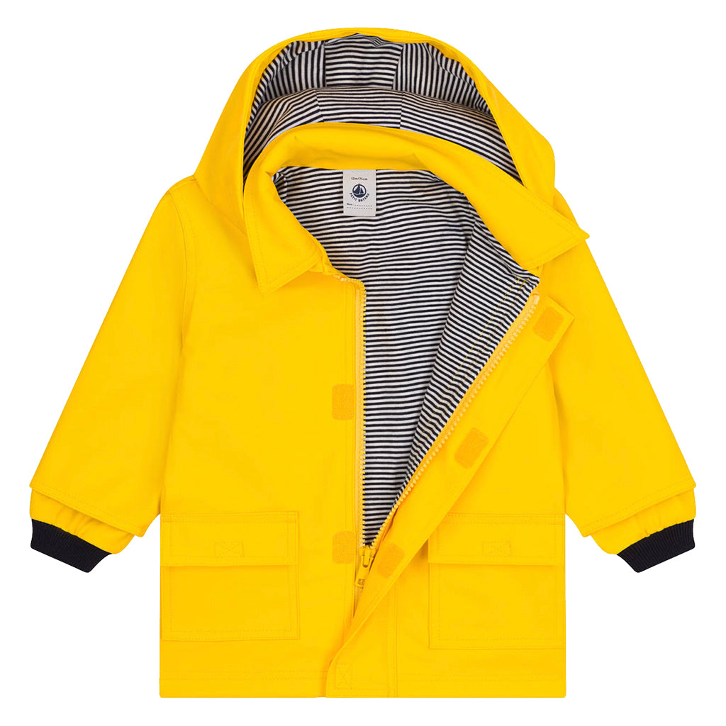 Petit Bateau Baby Iconic Raincoat Yellow